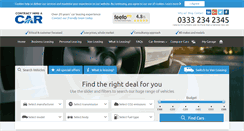 Desktop Screenshot of contracthireacar.com